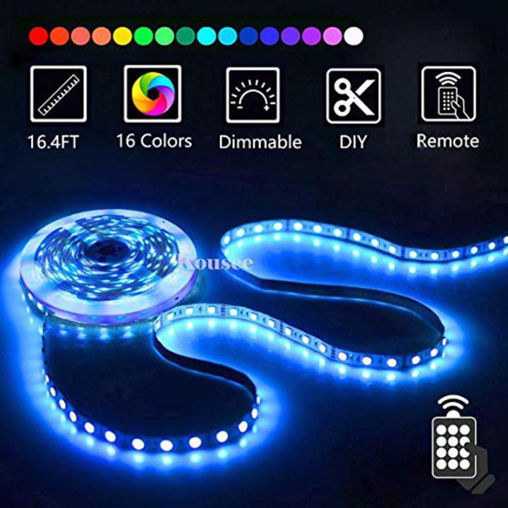 Rgb Waterproof Remote Control Color Changing Led Strip Lights